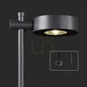 V-TAC LED-trädgårdslampa för rabatter, buskar och prydnadsgräs – 2 funktioner, 6 W, IP65, 100 cm, svart, VT-11107-B, 3000 K, 520 lm small 8