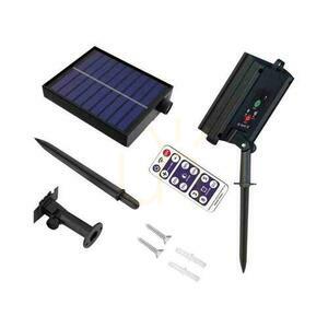 Solar Garden Girland med fjärrkontroll V-TAC 12 meter 10 glödlampor 0,5W IP44 VT-70512 3000K 300lm small 1