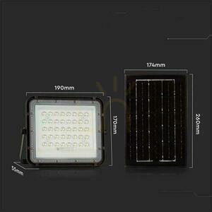 V-TAC 6W Solar LED-projektor Fjärrkontroll, AUTO, Timer, IP65 Svart VT-40W 4000K 400lm 4 V-TAC 6W Solar LED-projektor Fjärrkontroll, AUTO, Timer, IP65 Svart VT-40W 4000K 400lm small 4