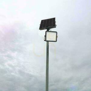 V-TAC 10W Solar LED-projektor Fjärrkontroll, AUTO, Timer, IP65 Svart VT-80W 6400K 800lm 6 V-TAC 10W Solar LED-projektor Fjärrkontroll, AUTO, Timer, IP65 Svart VT-80W 6400K 800lm small 6