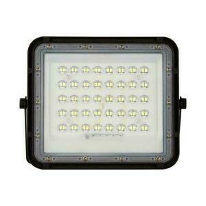 V-TAC 10W Solar-LED-strålkastare med fjärrkontroll, AUTO, Timer, IP65 Svart VT-80W 4000K 800lm. small 2