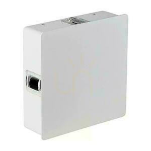 V-TAC 4W LED-väggarmatur IP65 Vit Square VT-704 3000K 428lm small 0
