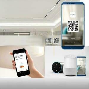 SMART 48V V-TAC 20W LED CCT 90st SMART WiFi TRACKLIGHT bussarmatur Svart VT-3620 2700K-6400K 2100lm 3 års garanti small 6
