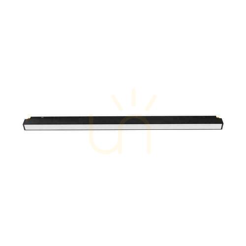 Kontrollera SMART 48V V-TAC 20W LED CCT 90st SMART WiFi TRACKLIGHT bussarmatur Svart VT-3620 2700K-6400K 2100lm 3 års garanti