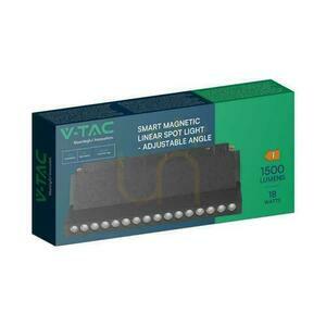 SMART 48V V-TAC 18W LED CCT bussarmatur 30st SMART WiFi TRACKLIGHT Svart VT-3618 2700K-6400K 1500lm 3 års garanti 5 SMART 48V V-TAC 18W LED CCT bussarmatur 30st SMART WiFi TRACKLIGHT Svart VT-3618 2700K-6400K 1500lm 3 års garanti small 5