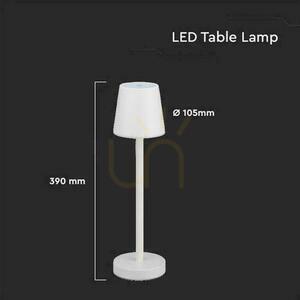 V-TAC 3W LED laddningsdimbar nattdukslampa vit VT-7703 4000K 70lm. small 6