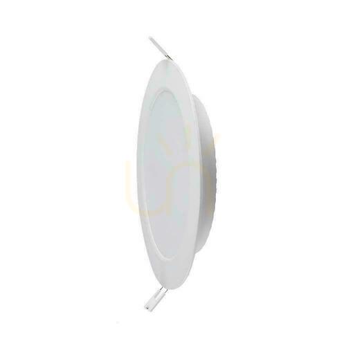 Kontrollera V-TAC Infälld LED Panel Premium Downlight 24W Rund fi300 VT-61024 4000K 2640lm.