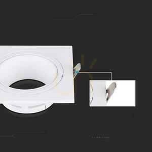 Mesh V-TAC GU10 Square Vit VT-443 3 års garanti small 3