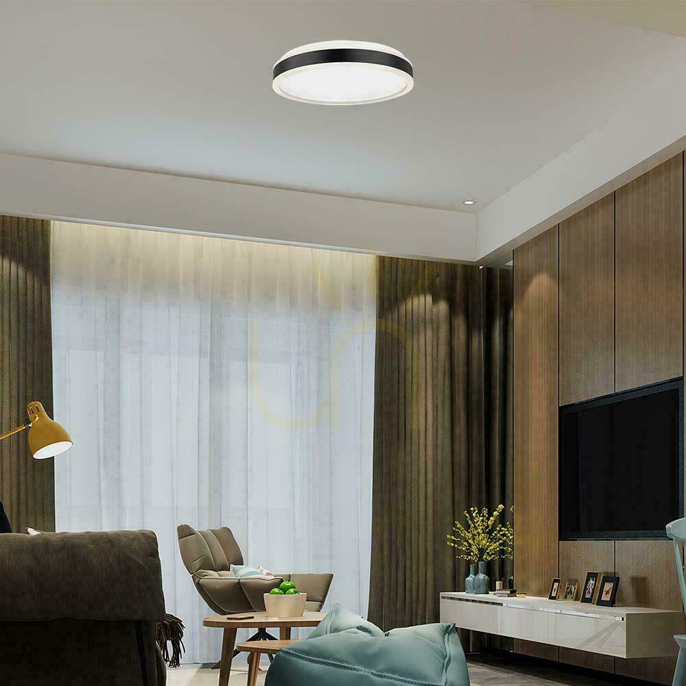 Display Plafond V-TAC 38W LED 3in1 Svart Rund fi.40cm VT-7757 4000K 4050lm Plafond V-TAC 38W LED 3in1 Svart Rund fi.40cm VT-7757 4000K 4050lm