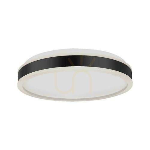 Kontrollera Plafond V-TAC 38W LED 3in1 Svart Rund fi.40cm VT-7757 4000K 4050lm