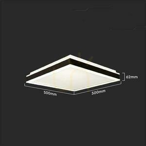 V-TAC 48W LED TRIAC Plafond 3in1 Svart Fyrkant 50x50cm VT-7758 4000K 4480lm 1 V-TAC 48W LED TRIAC Plafond 3in1 Svart Fyrkant 50x50cm VT-7758 4000K 4480lm small 1