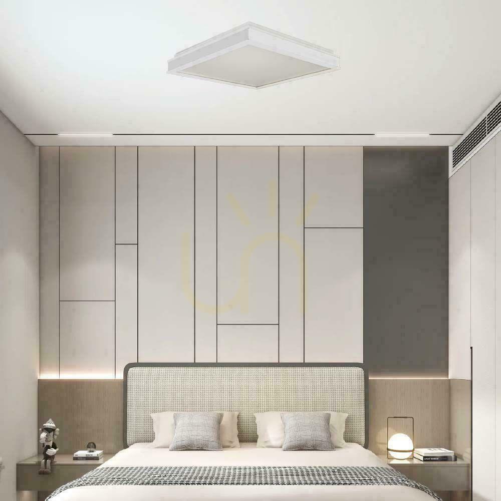 Förhandsvisning Plafond V-TAC 18W LED 3in1 vit fyrkant 45x45cm VT-7757 4000K 1490lm Plafond V-TAC 18W LED 3in1 vit fyrkant 45x45cm VT-7757 4000K 1490lm