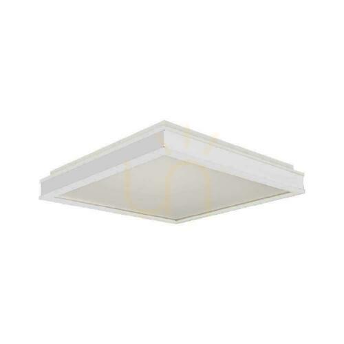Kontrollera Plafond V-TAC 18W LED 3in1 vit fyrkant 45x45cm VT-7757 4000K 1490lm