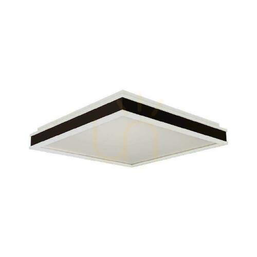 Kontrollera Plafond V-TAC 24W LED 3in1 svart fyrkant 45x45cm VT-7782 4000K 2450lm