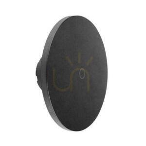 Väggmonterad 12W V-TAC Rund Svart CCT Dimbar VT-83012 3000K-6400K 1200lm vägglampa. small 0