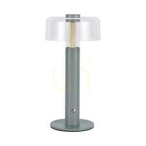 V-TAC 1W LED nattduksbordslampa 30cm USB-laddning dimbar grå VT-1049 3000K 100lm small 0