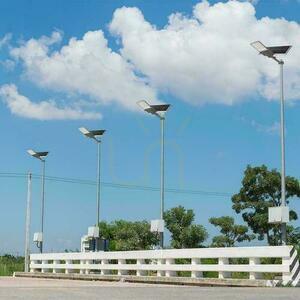 V-TAC BRIDGELUX CHIP Solar LED Gatubelysning IP65 Pilot LiFePO4 Panel 60W VT-15200ST 4000K 3000lm small 4
