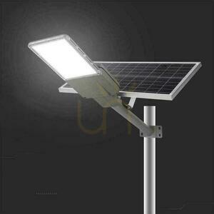 V-TAC BRIDGELUX CHIP Solar LED Gatuarmatur IP65 Pilot LiFePO4 Panel 70W VT-15300ST 4000K 3500lm small 2
