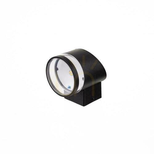 Kontrollera V-TAC 1W LED Svart IP54 VT-1138 3000K 70lm Solar Garden Vägglampa 3 års garanti