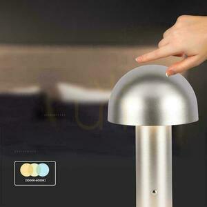 V-TAC 1W LED nattduksbordslampa 25cm USB-laddning Dimbar guld VT-1047 3000K-6000K 200lm. small 3