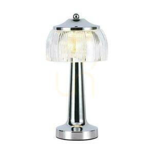 V-TAC VT-1048 LED bordslampa 1W USB dimbar krom 3000–6000K small 0