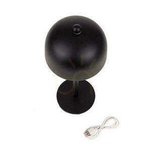 V-TAC 3W LED nattduksbordslampa 30cm USB-laddning Dimbar Svart VT-1052 3000K-6000K 200lm small 1
