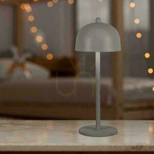 V-TAC 3W LED nattduksbordslampa 30cm USB-laddning dimbar grå VT-1052 3000K-6000K 200lm small 5