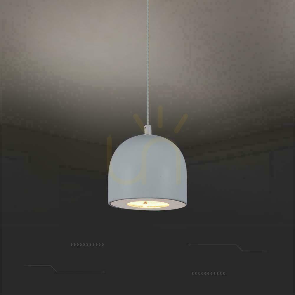 Utsikt V-TAC LED pendelarmatur 8,5W 162cm Grå VT-7794 3000K 850lm V-TAC LED pendelarmatur 8,5W 162cm Grå VT-7794 3000K 850lm