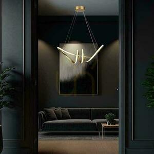 V-TAC 24W LED-pendelarmatur Champagne Gold VT-7798 3000K 3240lm small 3