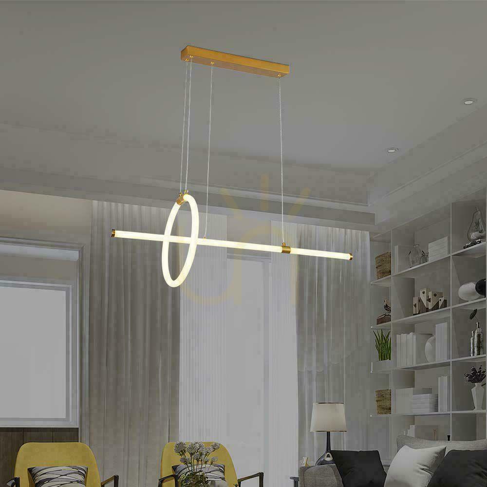 Display V-TAC 16W LED pendelarmatur Guld VT-7818 3000K 1820lm V-TAC 16W LED pendelarmatur Guld VT-7818 3000K 1820lm