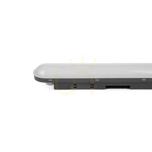 Kontrollera V-TAC X-SERIES 120cm 36W 120Lm/W VT-1253 6500K 4320lm Hermetisk armatur.