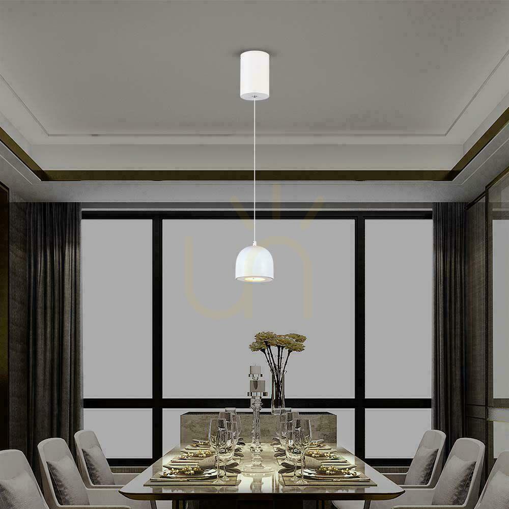 Utsikt V-TAC LED pendelarmatur 8,5W 100cm Justerbar, beröringsfri strömbrytare Vit VT-7795 3000K 850lm V-TAC LED pendelarmatur 8,5W 100cm Justerbar, beröringsfri strömbrytare Vit VT-7795 3000K 850lm