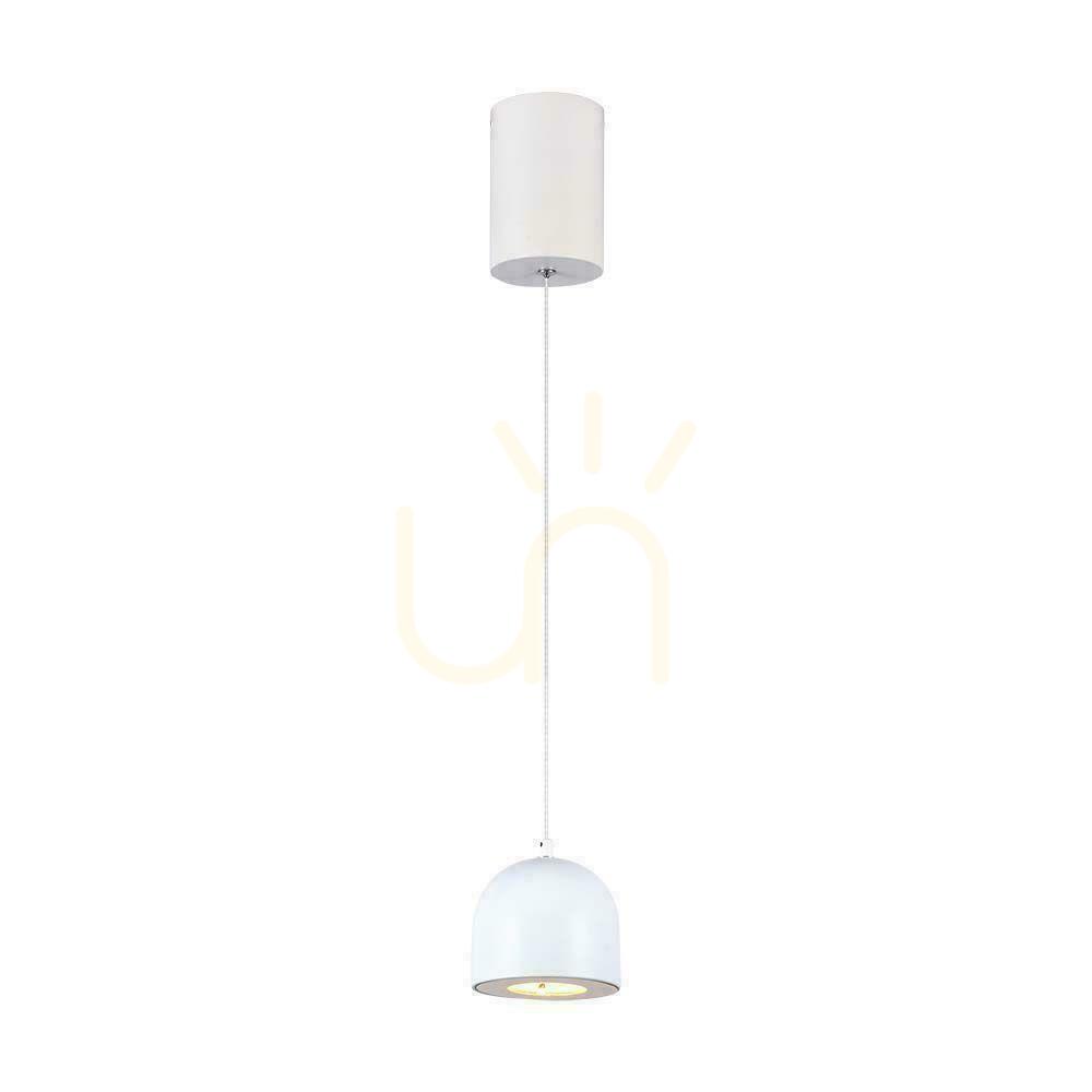 Kontrollera V-TAC LED pendelarmatur 8,5W 100cm Justerbar, beröringsfri strömbrytare Vit VT-7795 3000K 850lm V-TAC LED pendelarmatur 8,5W 100cm Justerbar, beröringsfri strömbrytare Vit VT-7795 3000K 850lm