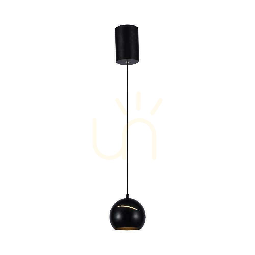 Kontrollera V-TAC LED pendelarmatur 8,5W 150cm Justerbar Svart VT-7797 3000K 850lm V-TAC LED pendelarmatur 8,5W 150cm Justerbar Svart VT-7797 3000K 850lm