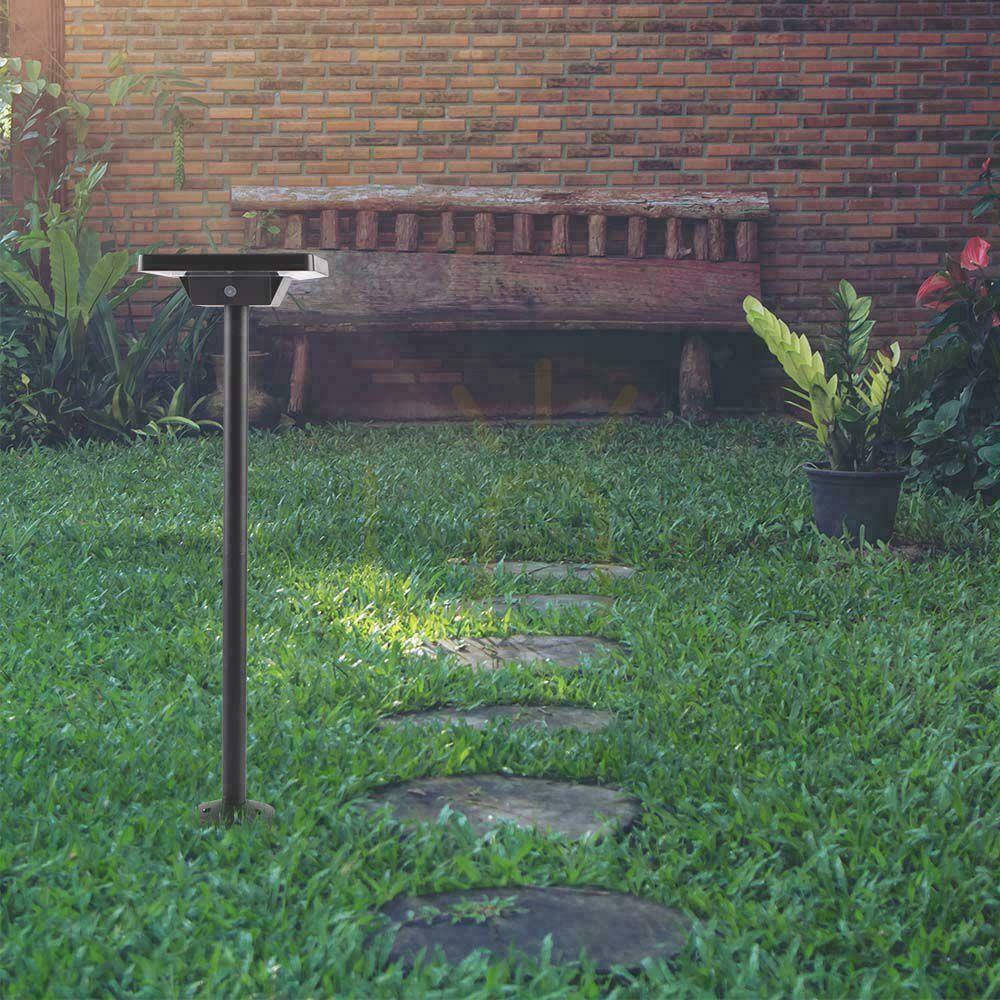 Display V-TAC Solar Garden Pole 2-funktion IP65 53cm Svart VT-4102 3000K-6400K 220lm 3 års garanti V-TAC Solar Garden Pole 2-funktion IP65 53cm Svart VT-4102 3000K-6400K 220lm 3 års garanti