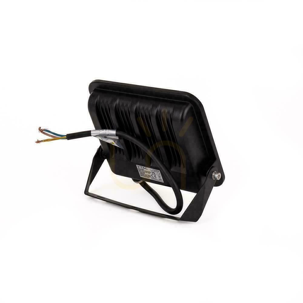Utsikt V-TAC LED-projektor 50W 185Lm/W Svart VT-4456 4000K 9250lm V-TAC LED-projektor 50W 185Lm/W Svart VT-4456 4000K 9250lm