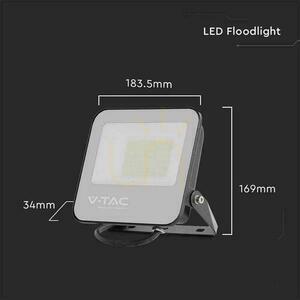 V-TAC LED-projektor 50W 185Lm/W Svart VT-4456 4000K 9250lm 4 V-TAC LED-projektor 50W 185Lm/W Svart VT-4456 4000K 9250lm small 4