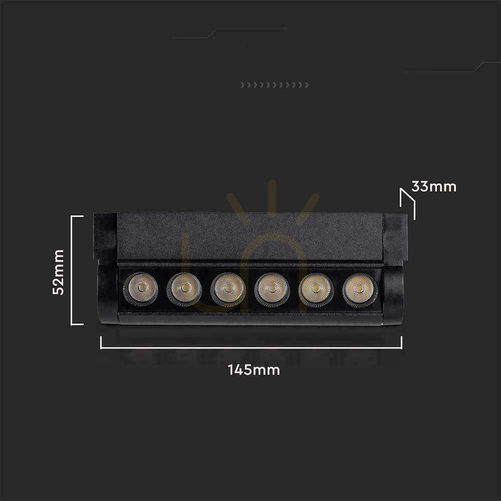 Kontrollera Armatur Projektor Magnetskenesystem 48V V-TAC 5W LED 34st VT-4205 3000K 600lm 3 års garanti Armatur Projektor Magnetskenesystem 48V V-TAC 5W LED 34st VT-4205 3000K 600lm 3 års garanti