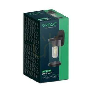 Trädgård Vägglampa V-TAC Svart Mat E27 IP44 VT-1149 small 1