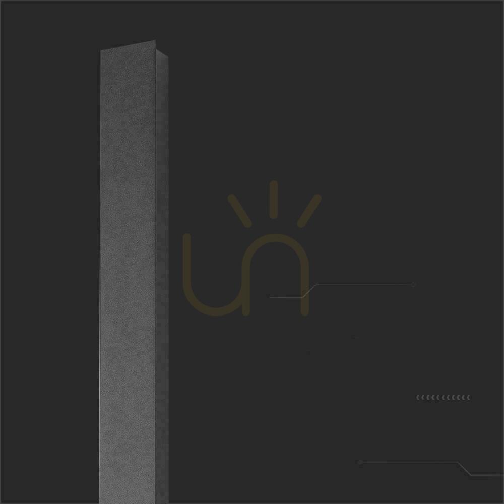 Utsikt LED Line V-TAC 10W IP65 Antracit 51cm VT-1173 4000K 1300lm Väggmontering. LED Line V-TAC 10W IP65 Antracit 51cm VT-1173 4000K 1300lm Väggmontering.