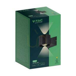 V-TAC 5W väggmonterad vägglampa Top Down Black IP65 VT-1179 3000K 465lm small 4