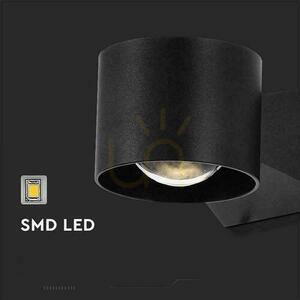 V-TAC 5W väggmonterad vägglampa Top Down Black IP65 VT-1179 3000K 465lm small 6