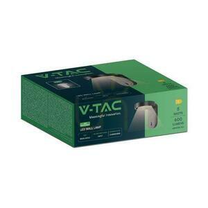 V-TAC 5W väggmonterad svart IP65 VT-1180 3000K+4000K 600lm väggmonterad. small 2
