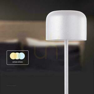Uppladdningsbar V-TAC VT-1181 LED-bordslampa, 1,5 W, vit, 21 cm, 2700–5700 K small 3