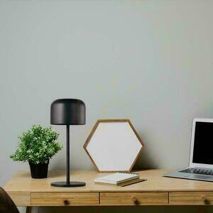 V-TAC 1,5W LED nattduksbordslampa 21cm laddningsbar dimbar svart VT-1181 2700K-5700K 150lm small 5