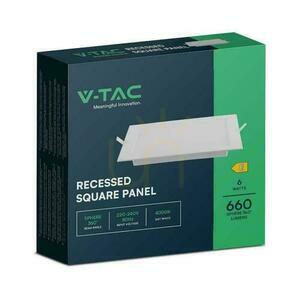 V-TAC Infälld LED Panel Premium Downlight 6W Square 120x120 VT-61006 6500K 660lm. 4 V-TAC Infälld LED Panel Premium Downlight 6W Square 120x120 VT-61006 6500K 660lm. small 4