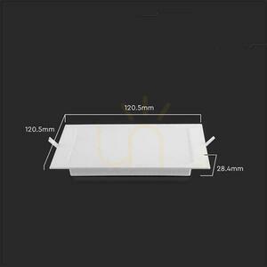 V-TAC Infälld LED Panel Premium Downlight 6W Square 120x120 VT-61006 6500K 660lm. 5 V-TAC Infälld LED Panel Premium Downlight 6W Square 120x120 VT-61006 6500K 660lm. small 5