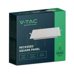 V-TAC Infälld LED Panel Premium Downlight 24W Square 300x300 VT-61024 6500K 2640lm. small 4