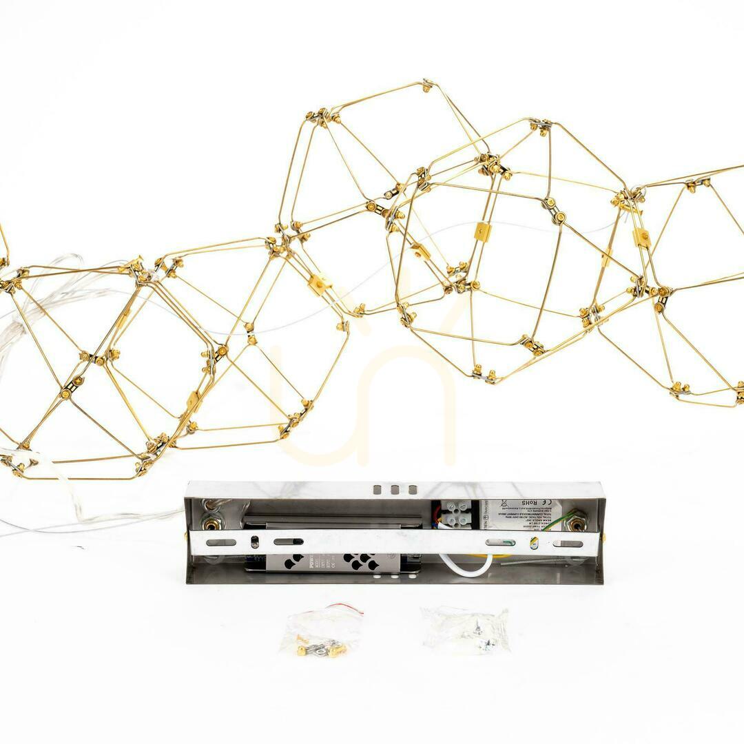 Förhandsvisning V-TAC 28W LED pendelarmatur Guld VT-7918 3000K 2700lm V-TAC 28W LED pendelarmatur Guld VT-7918 3000K 2700lm