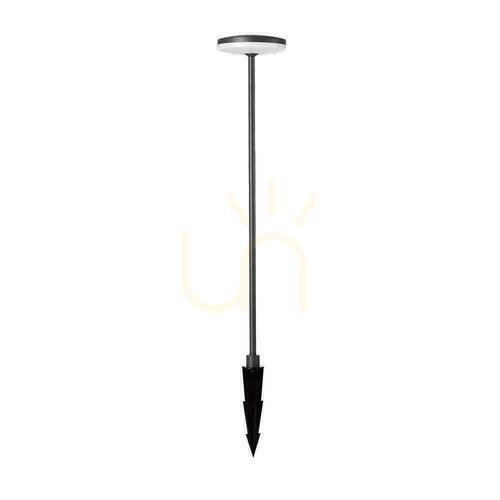 Kontrollera V-TAC 2-funktions LED-stolparmatur för trädgård 12W IP65 80cm Antracit VT-1160 3000K 1135lm